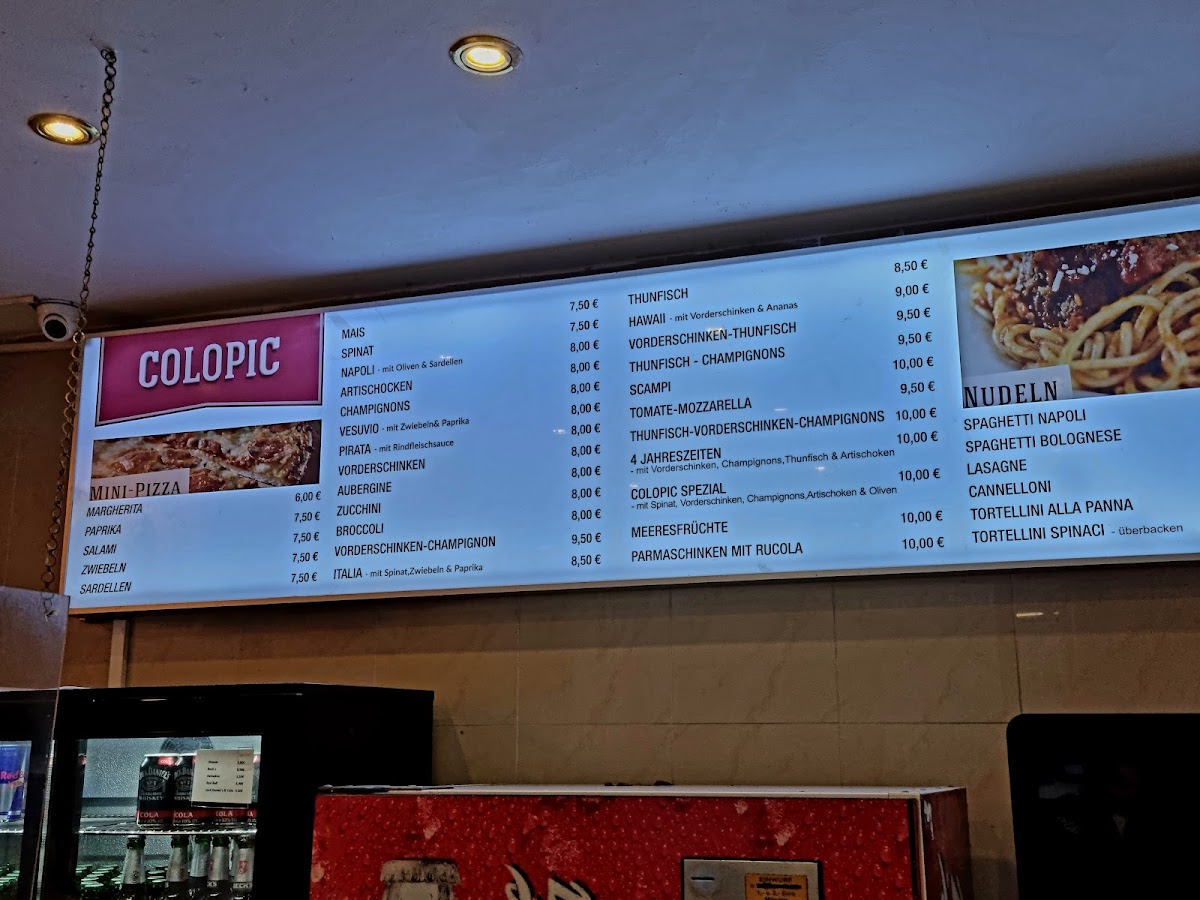 Rialto Pizzeria Menu - Image 1